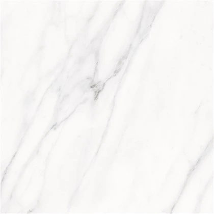 Carrara White- Carrara White Marble Look Polished Porcelain Tile